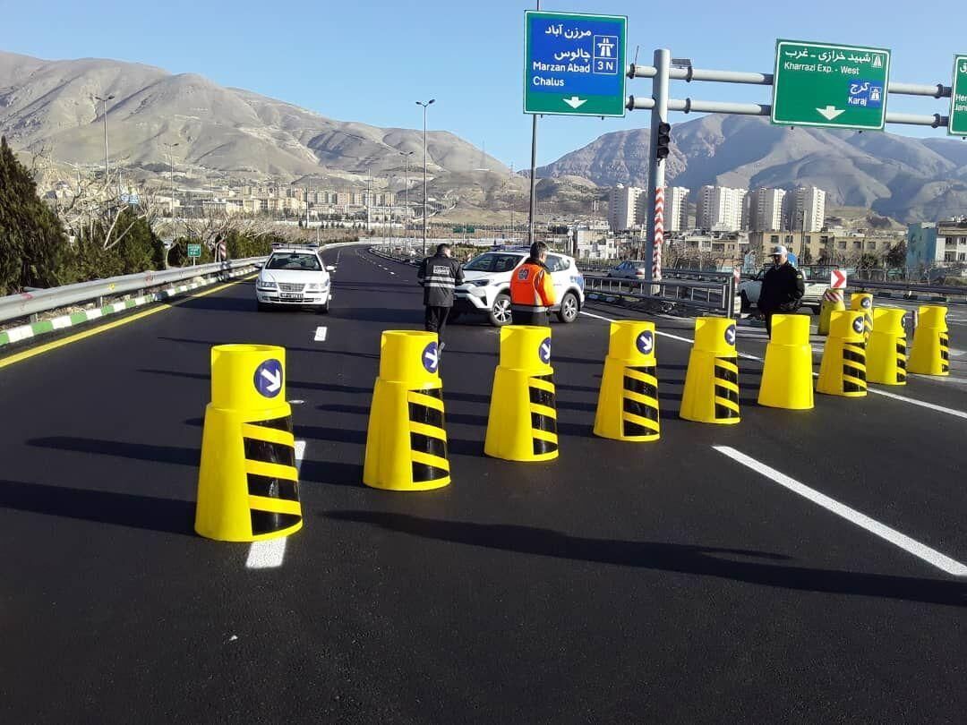 چالوس بسته شد چالوس بسته شد