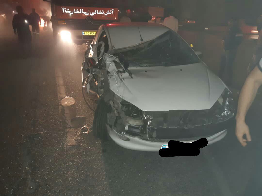 جزییات تصادف مرگبار بامدادی در جاده قدیم دماوند جزییات تصادف مرگبار بامدادی در جاده قدیم دماوند