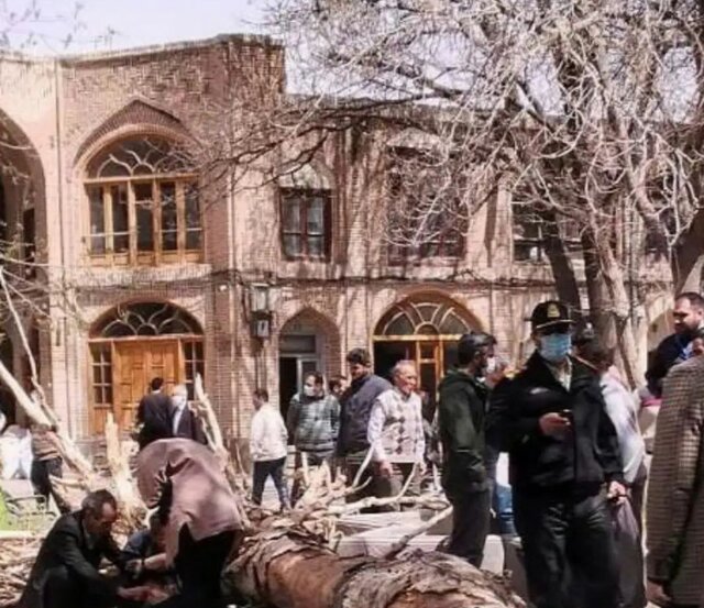 تندباد مرگبار در تبریز تندباد مرگبار در تبریز