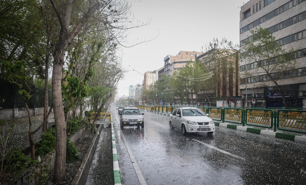 احتمال بارش تگرگ در تهران احتمال بارش تگرگ در تهران