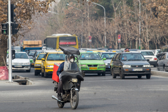 کیفیت هوای تهران در روز پنجم فروردین کیفیت هوای تهران در روز پنجم فروردین
