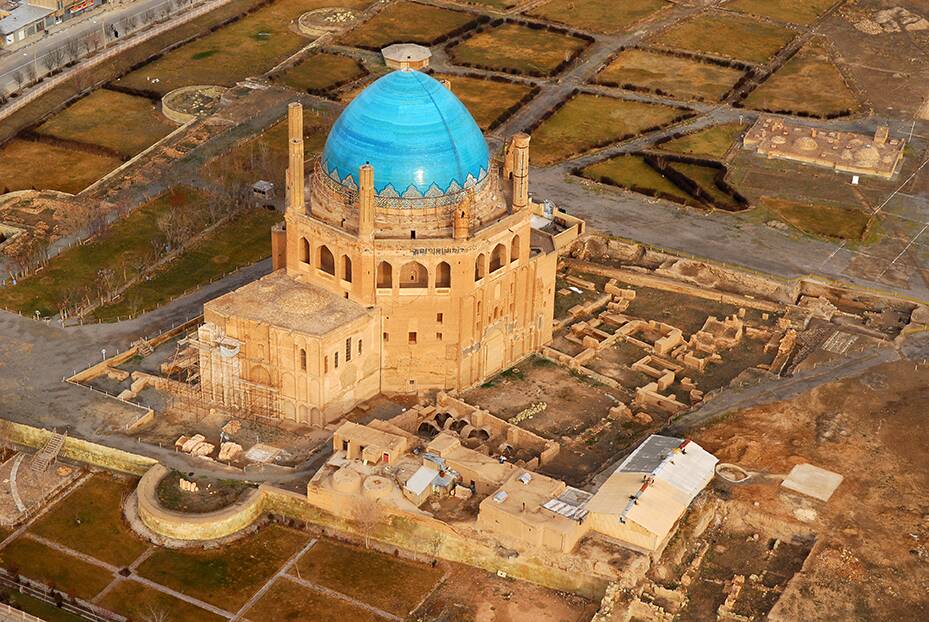 گنبد سلطانیه زنجان، بزرگترین گنبد آجری جهان + عکس