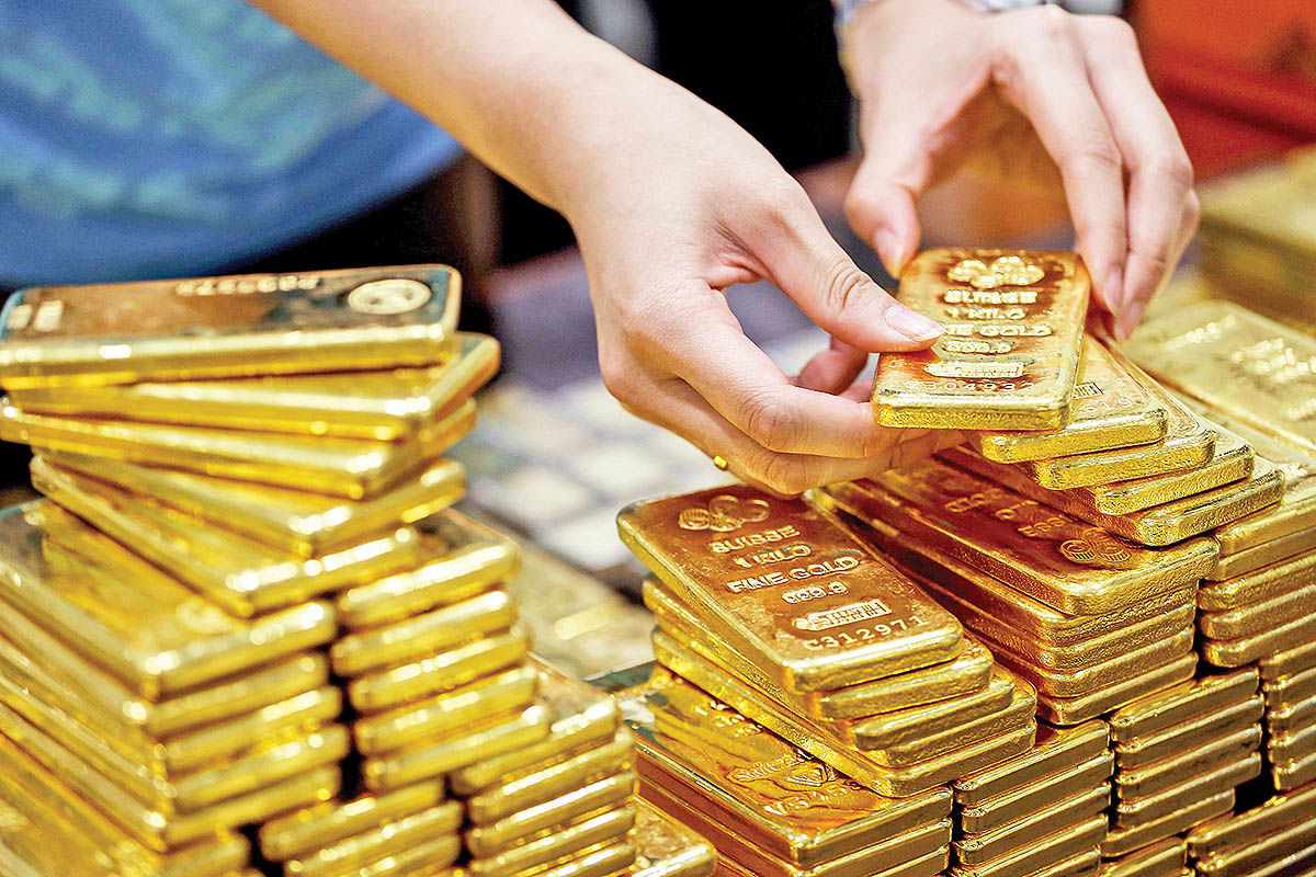قیمت طلا در بازار جهانی افزایش یافت قیمت طلا در بازار جهانی افزایش یافت