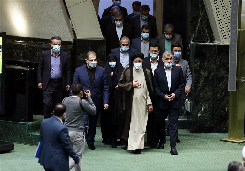 رییسی وارد مجلس شد رییسی وارد مجلس شد