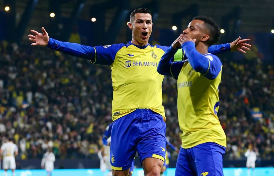 جشن رونالدو پس از شاهکار در النصر + عکس جشن رونالدو پس از شاهکار در النصر + عکس