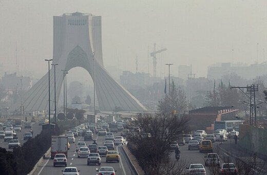 هوای تهران در رده ناسالم برای گروه های حساس / شاخص آلودگی هوا امروز هوای تهران در رده ناسالم برای گروه های حساس / شاخص آلودگی هوا امروز