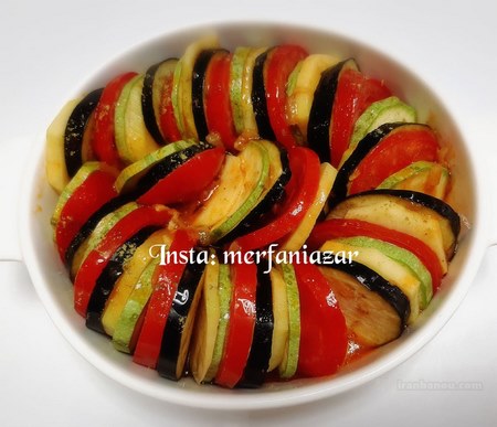 طرز تهیه راتاتویی بدون فر و با فر طرز تهیه راتاتویی بدون فر و با فر