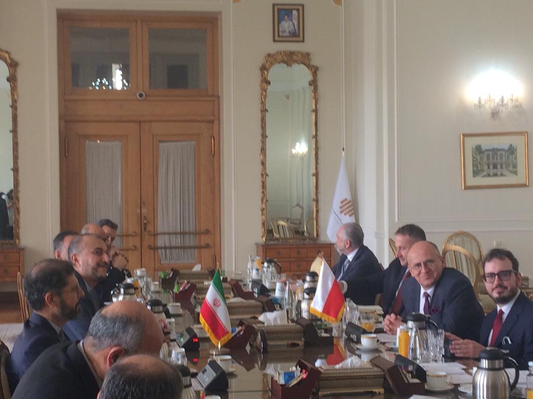 رایزنی وزیرخارجه لهستان و امیرعبداللهیان رایزنی وزیرخارجه لهستان و امیرعبداللهیان
