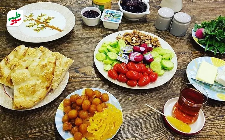 چه میزان زولبیا بامیه از افطار تا سحر مصرف کنیم؟