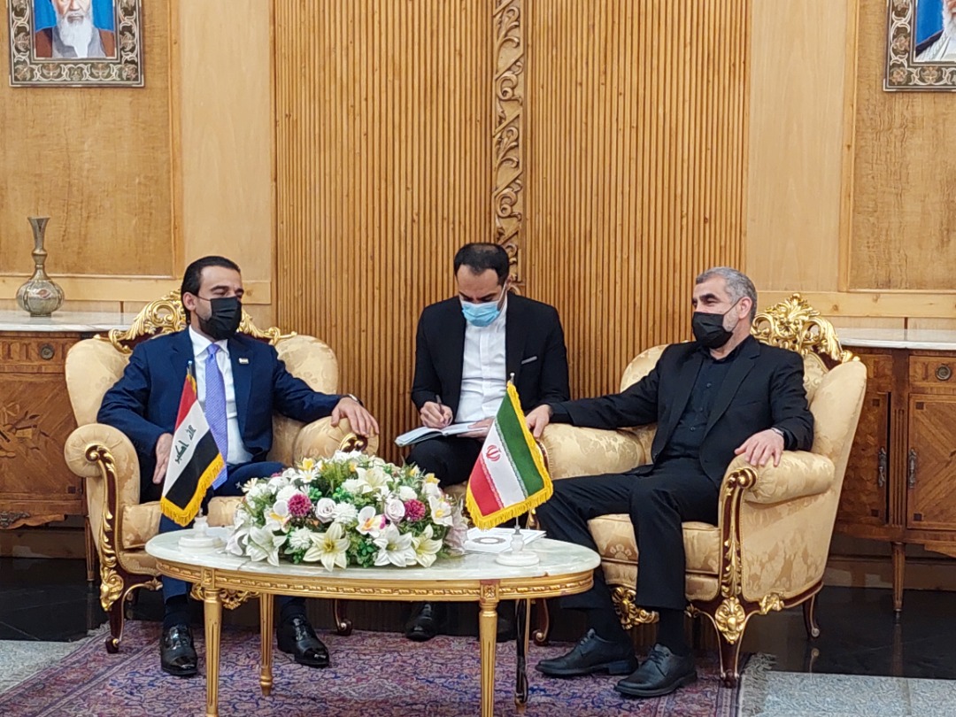 رییس مجلس عراق وارد تهران شد