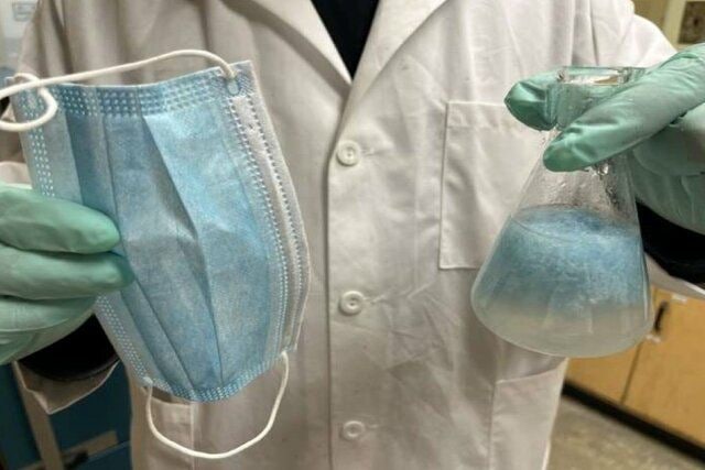 استفاده از ماسک های مصرف شده برای تقویت بتن استفاده از ماسک های مصرف شده برای تقویت بتن