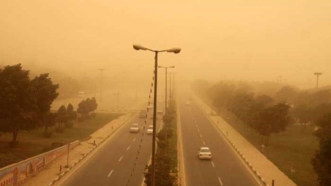 وزش باد و گرد و خاک در پاکدشت + فیلم وزش باد و گرد و خاک در پاکدشت + فیلم