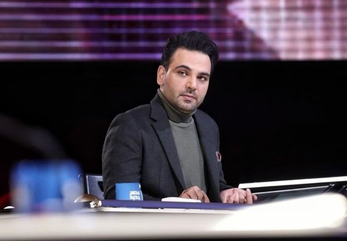 تیکه احسان علیخانی به امین حیایی وسط برنامه تیکه احسان علیخانی به امین حیایی وسط برنامه