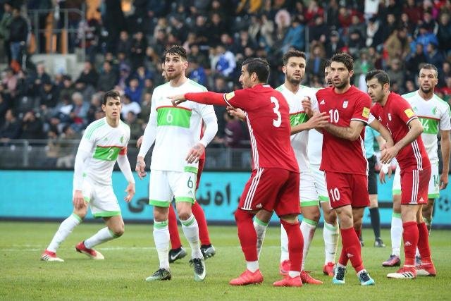 زمان بازی ایران و الجزایر مشخص شد زمان بازی ایران و الجزایر مشخص شد