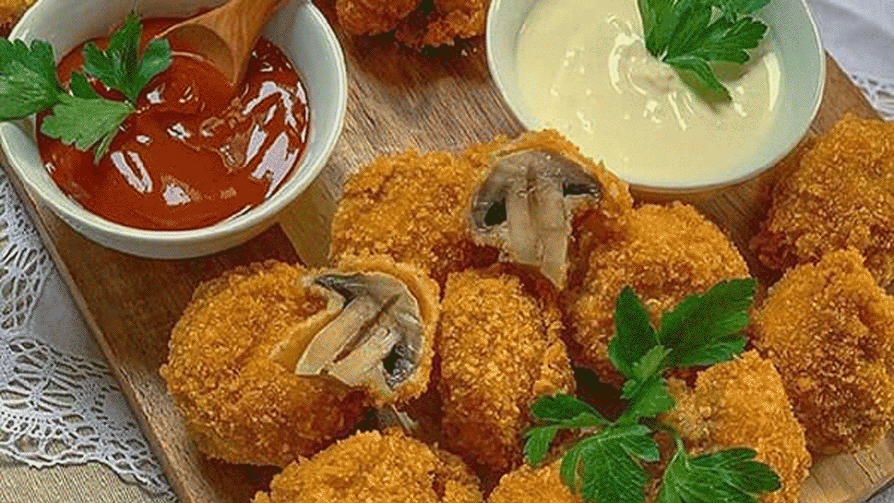طرز تهیه قارچ پولکی + فیلم طرز تهیه قارچ پولکی + فیلم