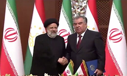 استقبال رسمی رییسی از امامعلی رحمان استقبال رسمی رییسی از امامعلی رحمان
