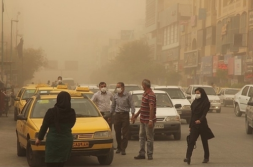 کیفیت هوای تهران در در وضعیت «خطرناک» کیفیت هوای تهران در در وضعیت «خطرناک»