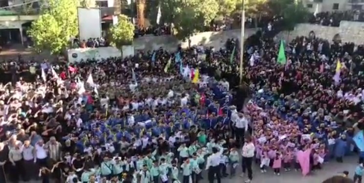 «سلام فرمانده» بیخ گوش صهیونیست ها اجرا شد + فیلم «سلام فرمانده» بیخ گوش صهیونیست ها اجرا شد + فیلم