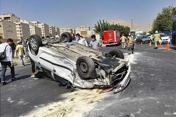 واژگونی خونین پراید واژگونی خونین پراید