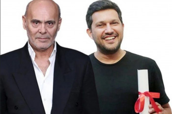 حامد بهداد جایزه اش را به بهترین بازیگر مرد اهدا کرد! حامد بهداد جایزه اش را به بهترین بازیگر مرد اهدا کرد!