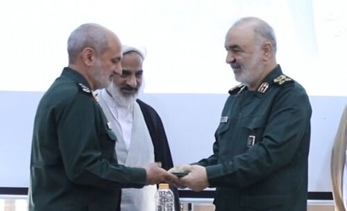 سردار کاظمی بعنوان رییس سازمان اطلاعات سپاه معارفه شد سردار کاظمی بعنوان رییس سازمان اطلاعات سپاه معارفه شد