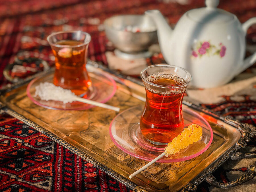 میهمانی چای جالب ترین مراسم زنان قاجاری میهمانی چای جالب ترین مراسم زنان قاجاری