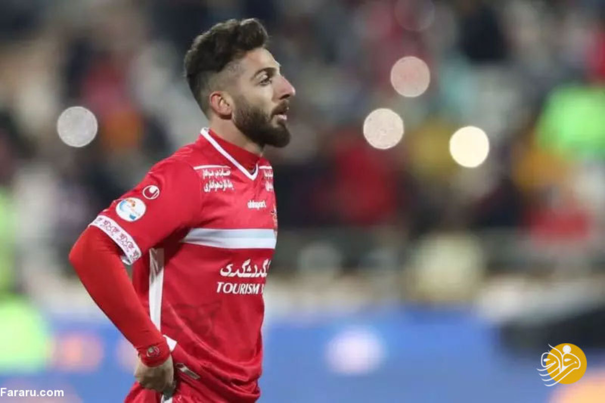 تغییر چهره مهاجم پرسپولیس پس از جراحی + عکس