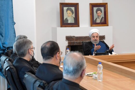 روحانی: اگر می گذاشتند به برجام برگردیم ، دولت را در شرایط دیگری تحویل می دادیم روحانی: اگر می گذاشتند به برجام برگردیم ، دولت را در شرایط دیگری تحویل می دادیم