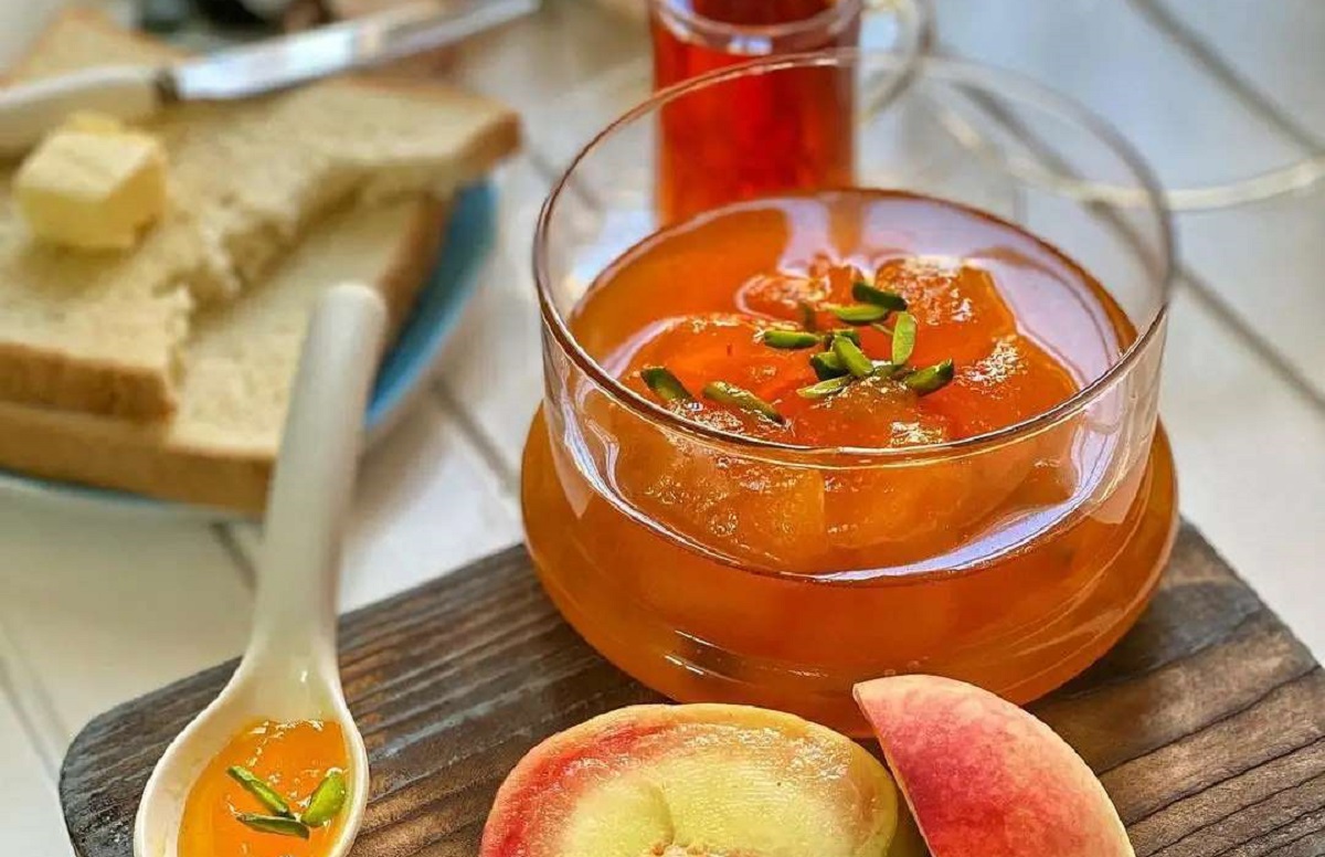 طرز تهیه مربای هلو + روش نگهداری طرز تهیه مربای هلو + روش نگهداری