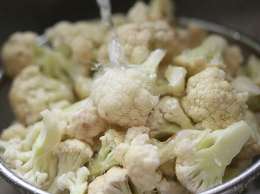 گل کلم را اینطوری باید شست