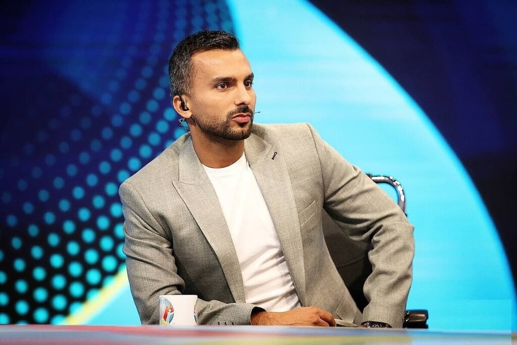 واکنش عجیب میثاقی به چشمک زدن مهمان برنامه + عکس