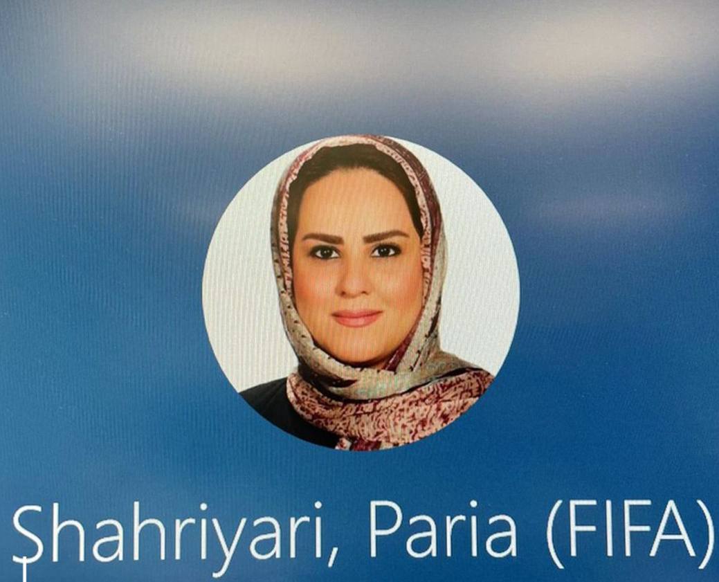اولین مدیر زن ایرانی عضو فیفا شد
