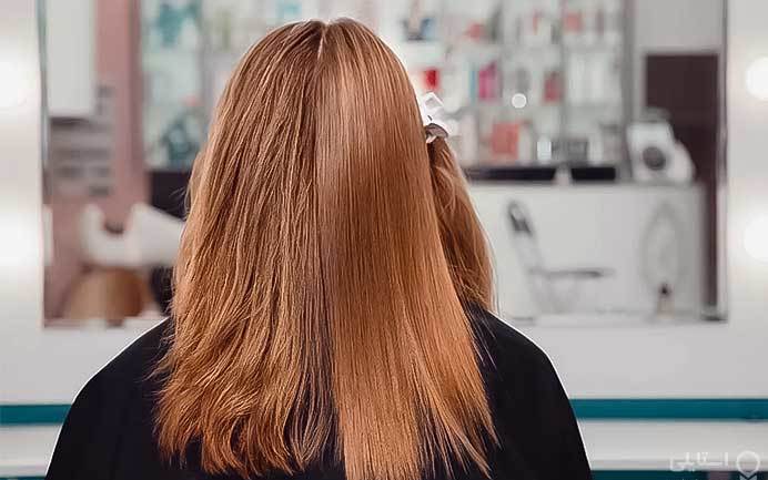 صفر تا صد با کراتینه موی مجعد