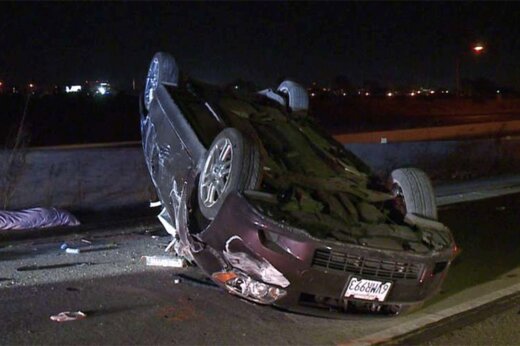 سریال خونین خودروهای وطنی در تهران/ بزرگراه نیایش حمام خون شد + عکس