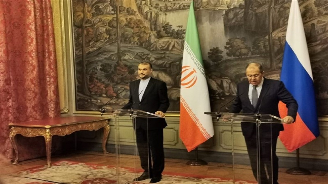 امیرعبداللهیان در مسکو: حامل پیام یکی از رهبران اروپایی درباره اوکراین بودم