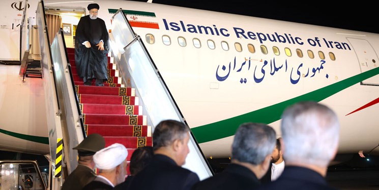 رییس جمهور وارد تهران شد رییس جمهور وارد تهران شد
