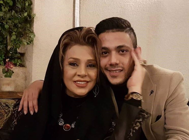 تصاویری تلخ از مراسم خاکسپاری پسر نسرین مقانلو