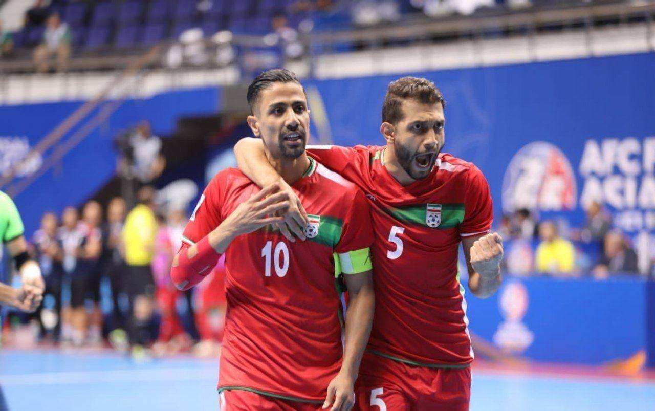صعود مقتدرانه فوتسال ایران به فینال قهرمانی آسیا صعود مقتدرانه فوتسال ایران به فینال قهرمانی آسیا