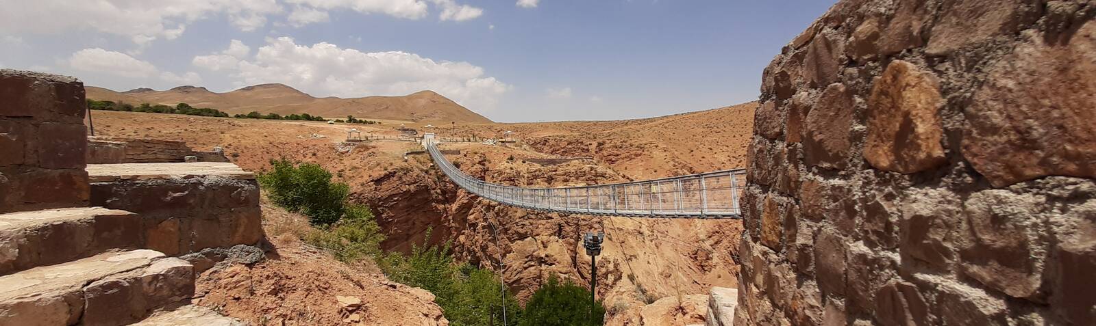 آشنایی با پل معلق آوج، دومین پل بزرگ معلق کشور آشنایی با پل معلق آوج، دومین پل بزرگ معلق کشور