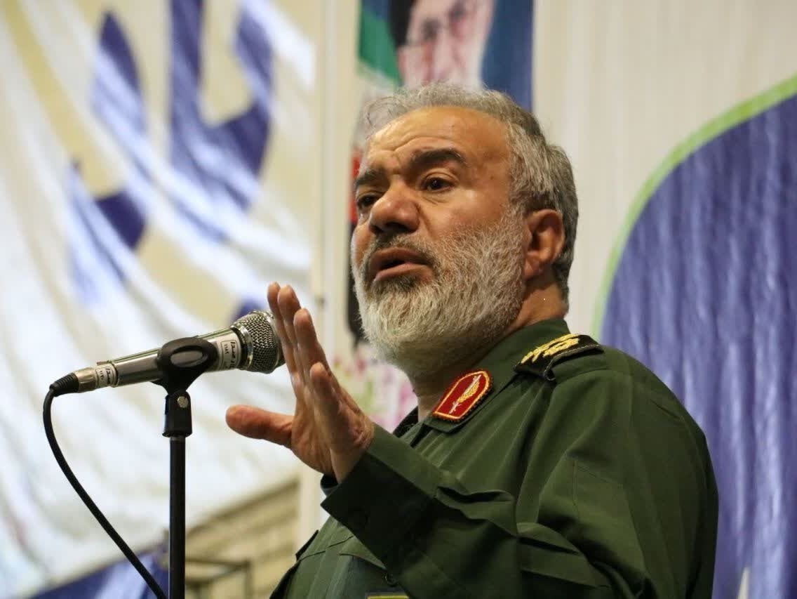 سردار فدوی: دشمنان با فضای مجازی آلوده می خواهند به اهداف خود برسند / در حوزه قدرت نظامی در اوج قرار داریم سردار فدوی: دشمنان با فضای مجازی آلوده می خواهند به اهداف خود برسند / در حوزه قدرت نظامی در اوج قرار داریم