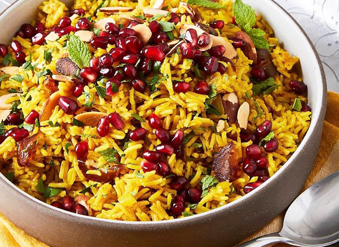 طرز تهیه انار پلو مجلسی؛ غذای خوشمزه پاییزی طرز تهیه انار پلو مجلسی؛ غذای خوشمزه پاییزی