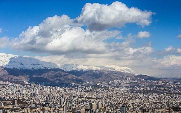 هوای تهران به وضعیت مطلوب رسید هوای تهران به وضعیت مطلوب رسید