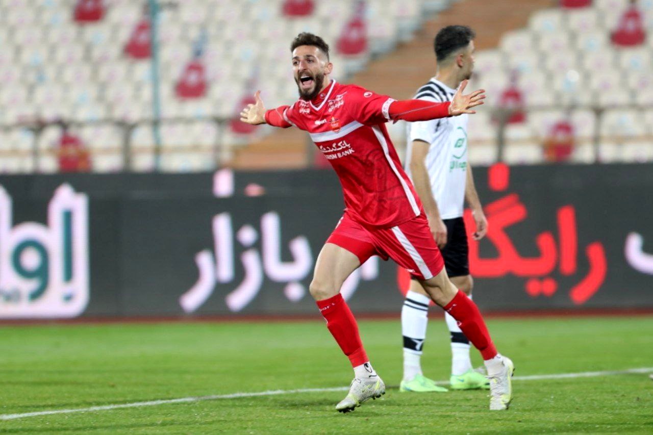صدرنشینی پرسپولیس با اولین گل شیخ صدرنشینی پرسپولیس با اولین گل شیخ