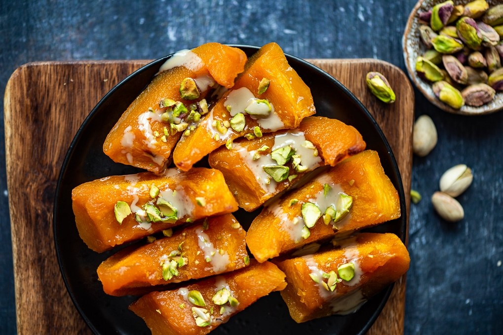 طرز تهیه دسر کدو حلوایی؛ شیرینی شب های پاییزی طرز تهیه دسر کدو حلوایی؛ شیرینی شب های پاییزی