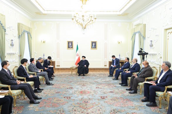 رییسی: برخی مواضع رییس جمهور چین موجب گلایه مندی ملت و دولت ایران شد رییسی: برخی مواضع رییس جمهور چین موجب گلایه مندی ملت و دولت ایران شد
