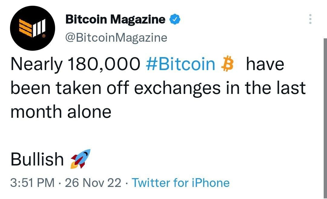 خروج ۱۸۰ هزار بیت کوین از صرافی ها! خروج ۱۸۰ هزار بیت کوین از صرافی ها!