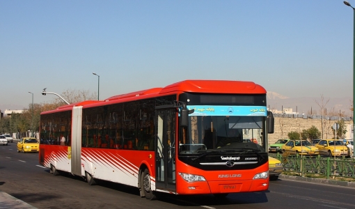 آتش سوزی اتوبوس BRT در ایستگاه لویزان + عکس آتش سوزی اتوبوس BRT در ایستگاه لویزان + عکس