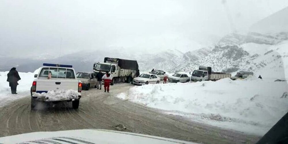 جاده کرج - چالوس بازگشایی شد جاده کرج - چالوس بازگشایی شد