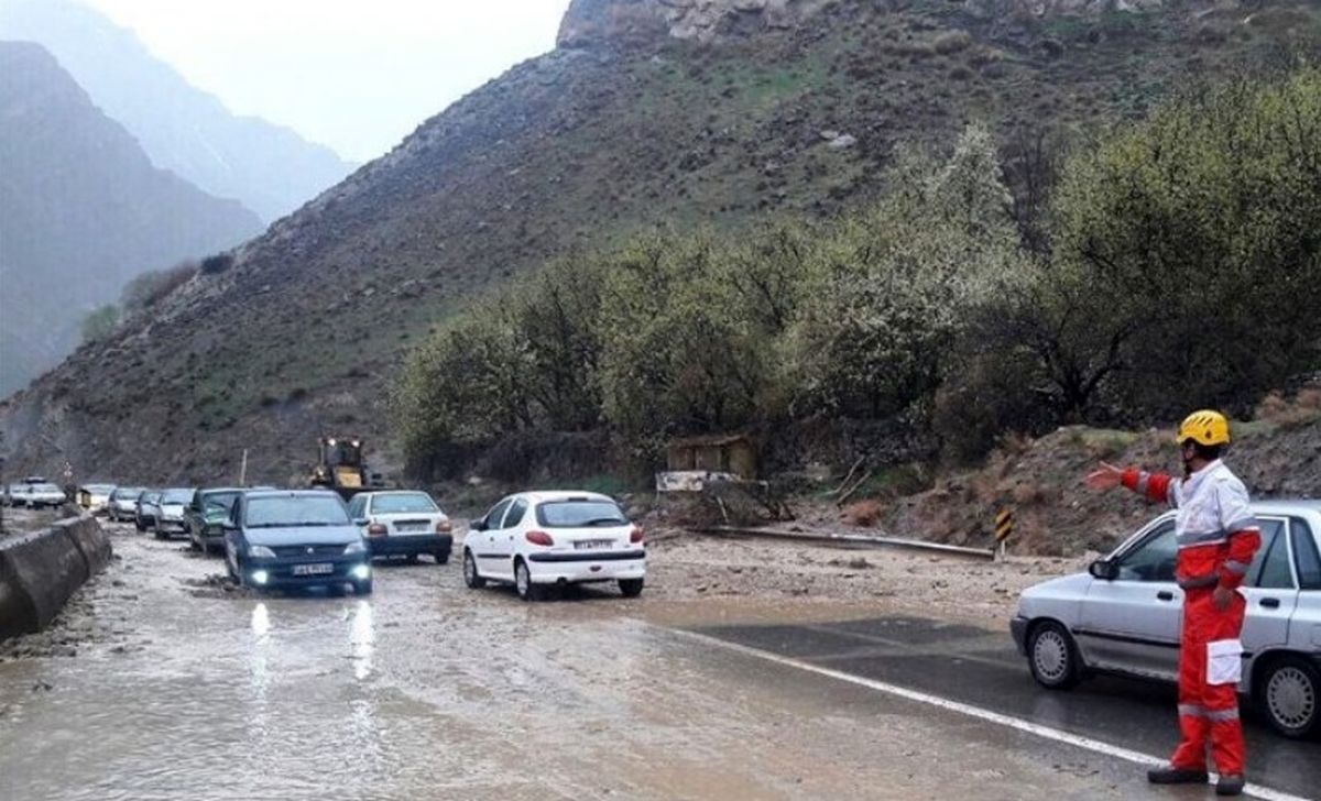جاده کرج - چالوس بازگشایی شد جاده کرج - چالوس بازگشایی شد