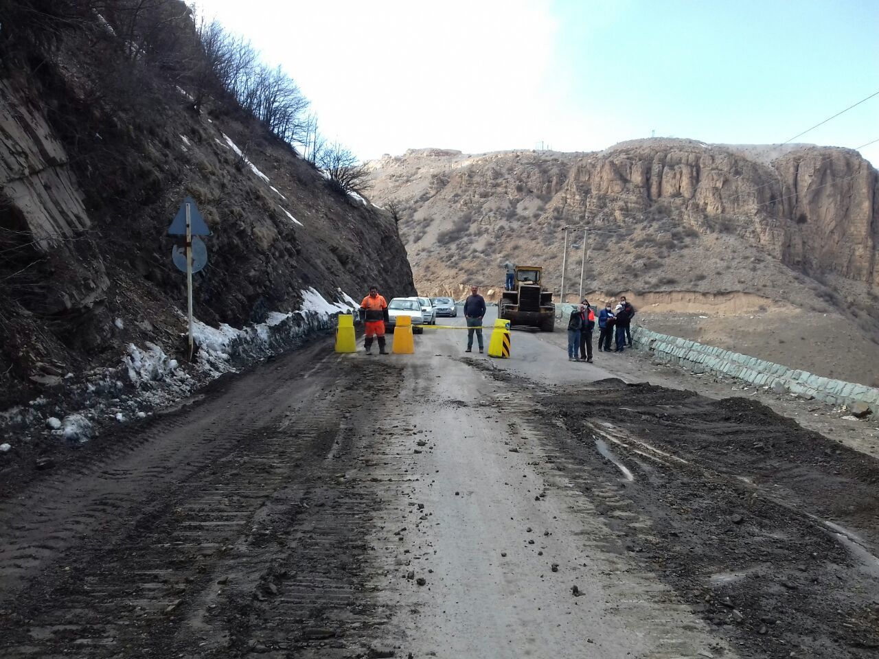 محور کندوان بازگشایی شد محور کندوان بازگشایی شد